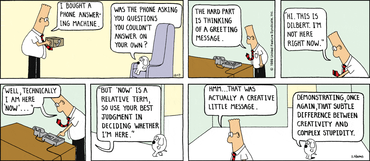 Dilbert Cartoon